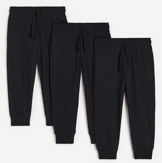 H&M 3-pack Joggers - ShopStyle Boys' Pants