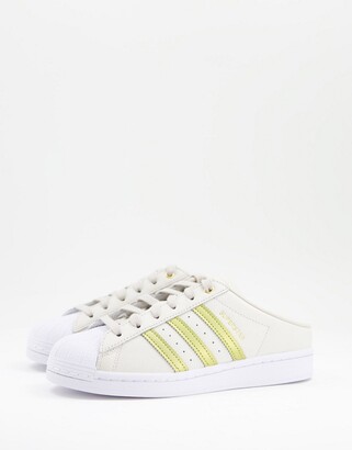 adidas Superstar Mules in off white - ShopStyle Sneakers & Athletic Shoes