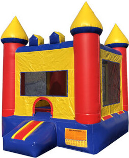 Jingo Jump Castle 10’ x 10′ Bounce House with Air Blower