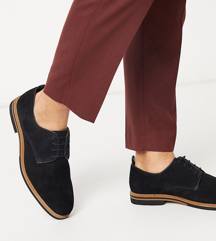 Mens Black Suede Lace Up Shoes | Shop the world's largest collection of  fashion | ShopStyle