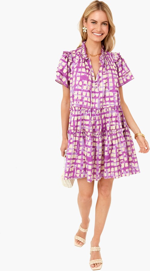 Hunter Bell Lavender Cobblestone Merritt Dress - ShopStyle