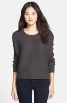 Thumbnail for your product : RD Style High/Low Dolman Sleeve Ribbed Sweater
