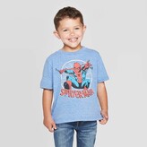 Thumbnail for your product : Spiderman Toddler Boys' Disney Short Sleeve Graphic T-Shirt - Heather Blue