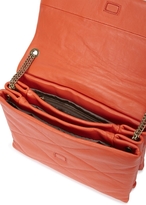 Thumbnail for your product : Lanvin Sugar medium tangerine leather shoulder bag