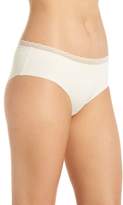 Thumbnail for your product : Naked Almost Lace Trim Hipster Briefs