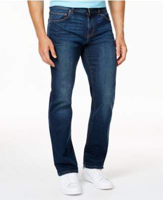 Club Room Men's Straight-Leg Stretch Dark Wash Jeans, Created for Macy's