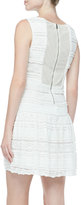 Thumbnail for your product : Alice + Olivia Drop-Skirt Lace Dress