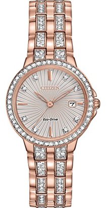 Citizen Women's 'Silhouette' Quartz Stainless Steel Casual Watch (Model: EW2348-56A)