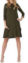 Thumbnail for your product : YMING Women's Summer Casual Loose Pocket Tunic Dress(,M)