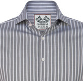 Thumbnail for your product : Thomas Pink Romeo Texture Slim Fit Double Cuff Shirt