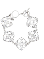 Thumbnail for your product : Brooks Brothers Silver Filigree Drop Bracelet