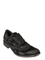 Thumbnail for your product : John Varvatos Fleetwood Brogue Velvet Oxford Shoes