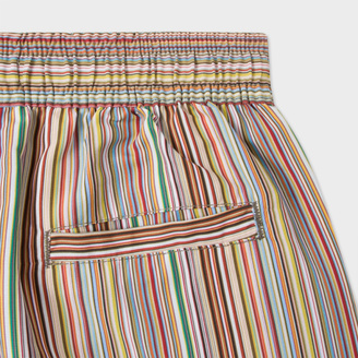Paul Smith Boys' 7+ Years Swimming Shorts With Signature Stripe Print
