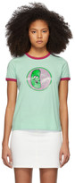 Thumbnail for your product : Marc Jacobs Green The Ringer T-Shirt