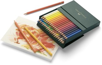 Faber-Castell Polychromos Colored Pencil Gift Box 36pc-Lightfast Colors