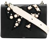 Salvatore Ferragamo pearl embellished shoulder bag