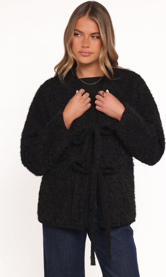 Petal and Pup Women's Kimmy Bow Oversized Cardigan