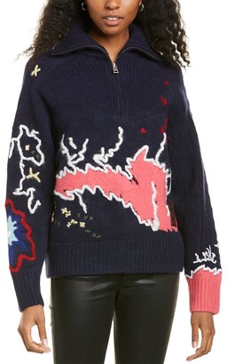 Zadig & Voltaire Clea Glam Rock Alpaca & Wool-Blend Sweater - ShopStyle