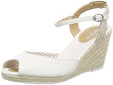 Pepe Jeans  SHARK FUN, Sandales Bout ouvert femme - Blanc - Weiß (803OFF WHITE), 40