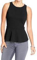Thumbnail for your product : Old Navy Women's Sleeveless  Peplum Tops