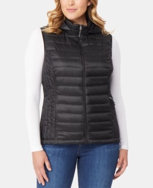 macys plus size vest