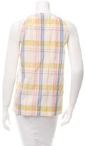 Thumbnail for your product : Creatures of Comfort Sleeveless Plaid Top