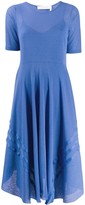 Thumbnail for your product : See by Chloe Asymmetric-Hem Layered Dress