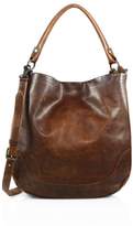 Thumbnail for your product : Frye Melissa Leather Hobo Bag