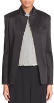 Thumbnail for your product : Alexander Wang Women's T By Stretch Satin Open Blazer