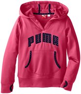 Thumbnail for your product : Puma Big Girls' Logo Popover Hoodie