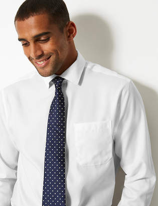 Marks and Spencer Pure Cotton Non-Iron Twill Shirt