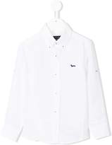Thumbnail for your product : Harmont & Blaine Junior embroidered button-down shirt
