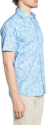 Brax Kelly Hi-Flex Modern Fit Short Sleeve Button-Up Shirt
