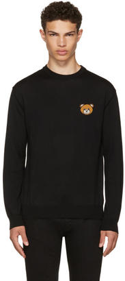 Moschino Black Teddy Sweater