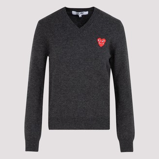 Comme des Garçons PLAY Play V-Neck Knitted Sweater