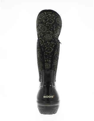 Bogs Women's Plimsoll Quilted Floral Tall Rain Boot