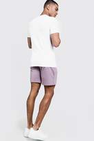 Thumbnail for your product : boohoo Basic Mid Length Jersey Short