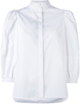 Alexander McQueen - chemise en popeline de coton - women - coton - 42