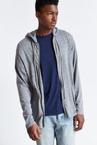 Thumbnail for your product : Alternative Apparel ALTERNATIVE Drop-Tail Zip-Up Hooded Sweatshirt