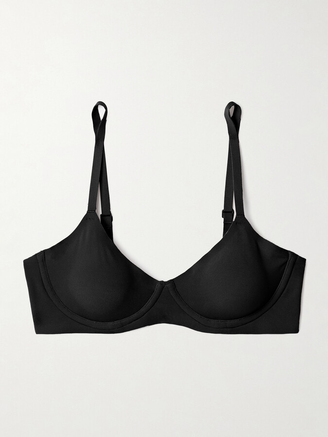 SKIMS Fits Everybody Unlined Demi Bra - Onyx