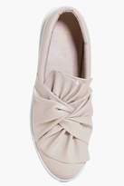 Thumbnail for your product : boohoo Sophie Knot Front Skater