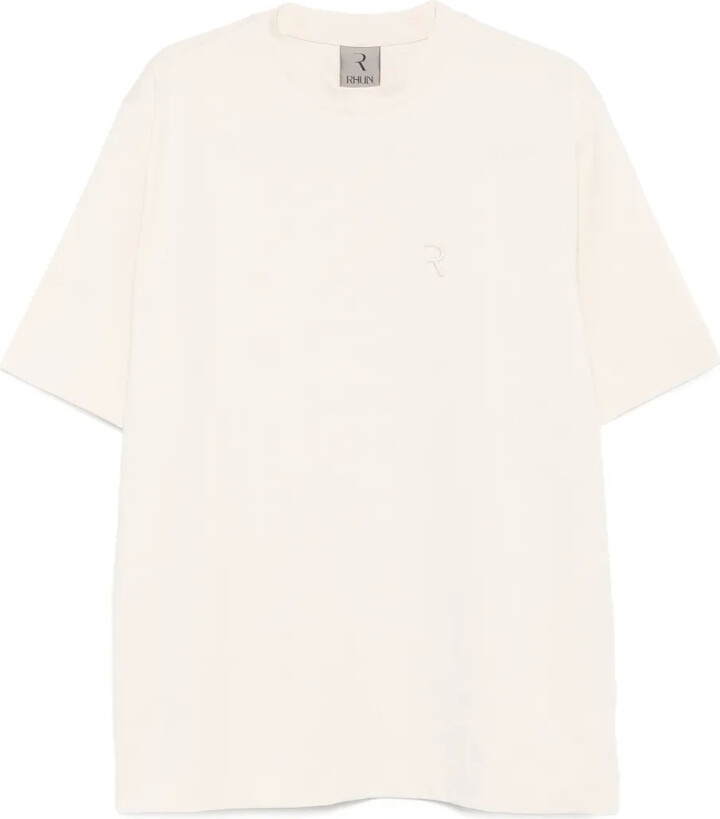 Rhun logo-embroidered crew-neck T-shirt