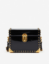 Thumbnail for your product : Vestiaire Collective Prada box leather cross-body bag
