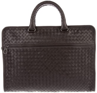 Bottega Veneta Intrecciato weave briefcase