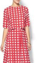 Thumbnail for your product : Eight Sixty Checkered Print Tee