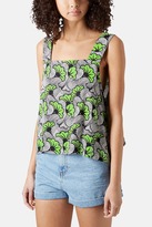 Thumbnail for your product : Topshop Tropical Print Sun Top