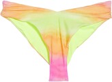 Thumbnail for your product : ASOS DESIGN Tie Dye High Leg Hipster Bikini Bottoms