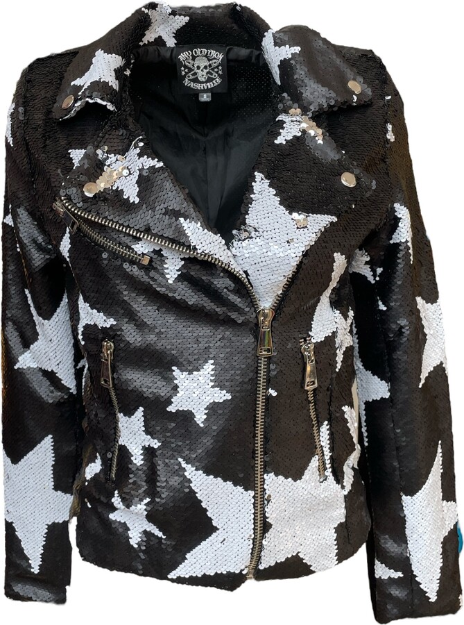 Women's Silver Sequin Jackets ShopStyle