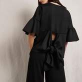Thumbnail for your product : River Island Womens RI Studio tie back bell sleeve top