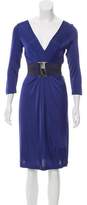 Thumbnail for your product : Philosophy di Alberta Ferretti Long Sleeve Knee-Length Dress w/ Tags
